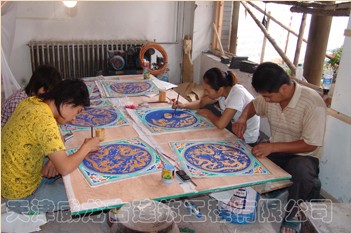 油漆彩畫(huà)現(xiàn)場(chǎng)繪畫(huà)