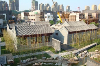 老城廂盛津書院仿古四合院工程